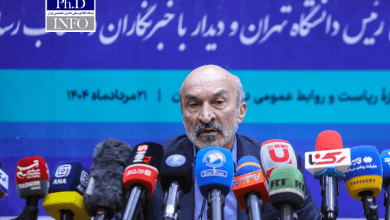 رئیس دانشگاه تهران در کنفرانس خبری درباره کاهش دوره کارشناسی